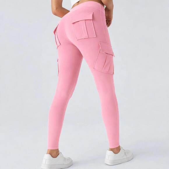 Halara Pants - NWT Halara DayStretch High Waisted Cargo Pocket Skinny Yoga Leggings 7/8 Size XS